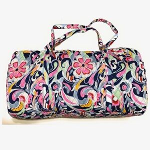 EUC Large Traveler Duffel- Mod Paisely